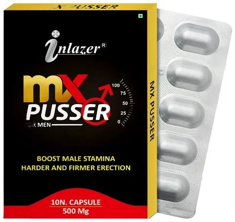 Inlazer Mx Pusser for Men Capsule 10 Caps