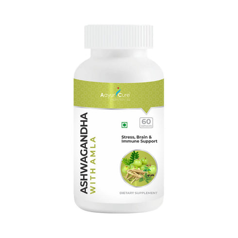 Aayur Cure Ashwagandha With Amla Capsules