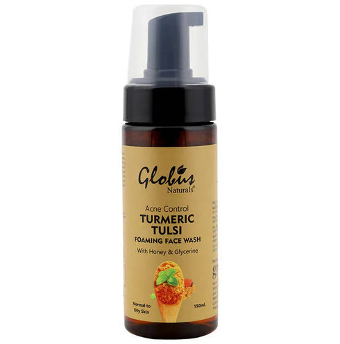 Globus Naturals Tulsi Turmeric Foaming Face Wash