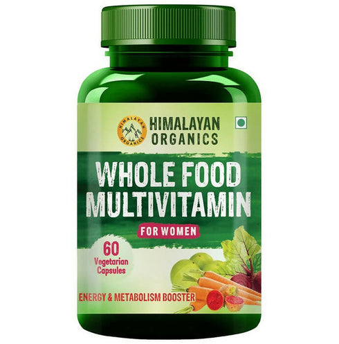 Himalayan Organics Whole Food Multivitamin For Women Capsules