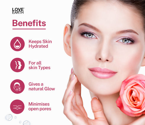 Love Earth Rose Water Face Mist