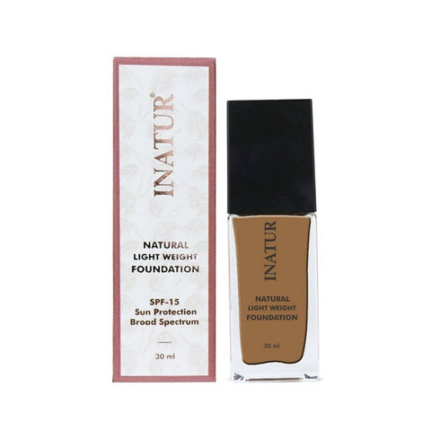 Inatur Natural Light Weight Foundation - Mocha 30g