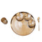 De Kulture Works Pure Ayurveda Kansa Bronze Golden Dinner Thali Set