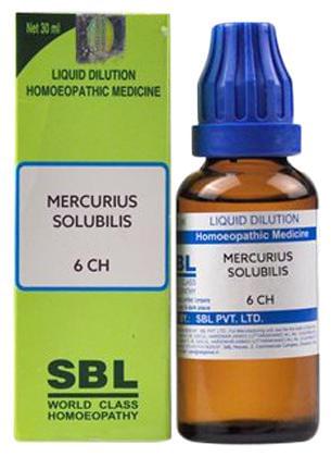 SBL Mercurius Solubilis Dilution 6 CH
