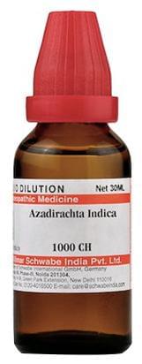 Dr Willmar Schwabe India Azadirachta Indica Dilution 1000 CH