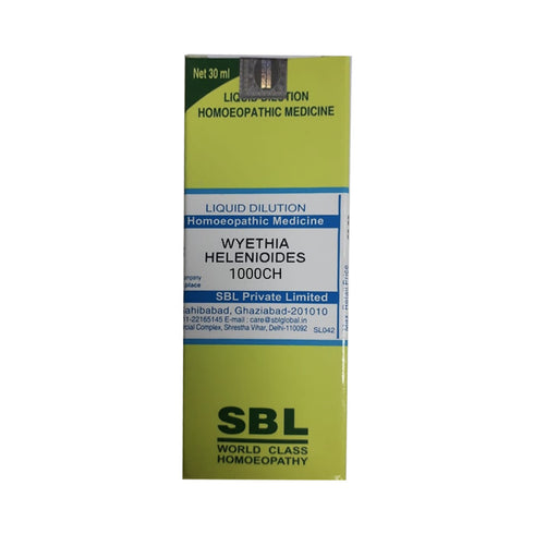 SBL Wyethia Helenioides Dilution 1000 CH