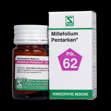 Dr Willmar Schwabe India Millefolium Pentarkan Ptk 62 Tablet