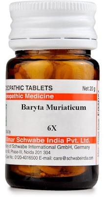 Dr Willmar Schwabe India Baryta Muriaticum Trituration Tablet 6X