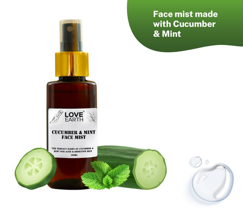 Love Earth Cucumber and Mint Face Mist