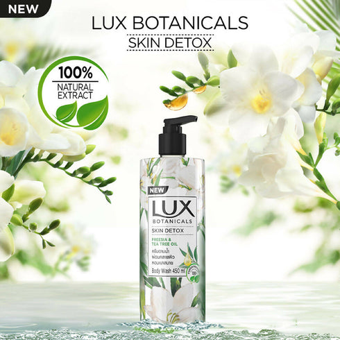 Lux Botanicals Skin Detox Body Wash with Freesia And Tea Tree Oil