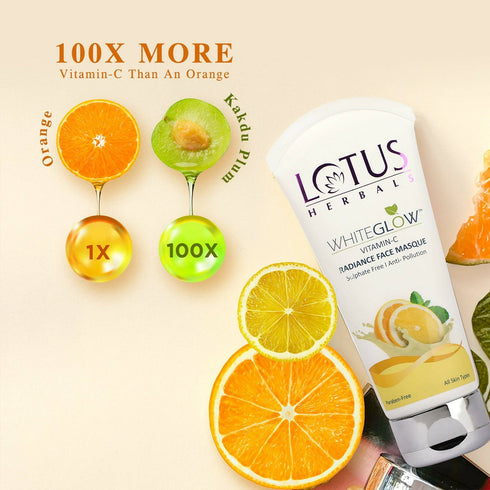Lotus Herbals WhiteGlow Vitamin-C Radiance Fack Masque