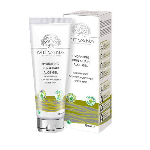 Mitvana Hydrating Skin And Hair Aloe Gel