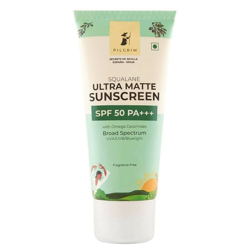 Pilgrim Squalane Ultra Matte Cream Sunscreen SPF 50 PA+++