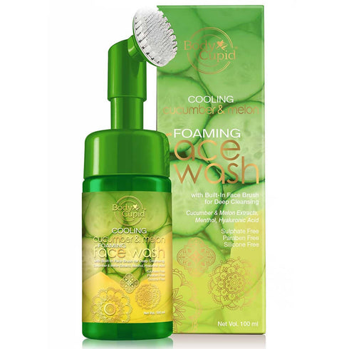 Body Cupid Cucumber and Melon Cooling Foaming Face Wash