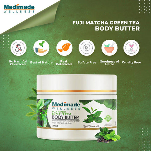 Medimade Wellness Fuji Matcha Green Tea Body Butter