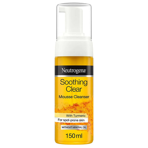 Neutrogena Clear and Soothe Mousse Cleanser Oil