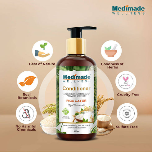 Medimade Wellness Rice Water Hair Conditioner