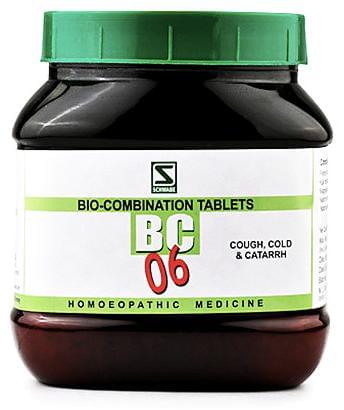 Dr Willmar Schwabe India Bio Combination 06 (BC 06) Tablet