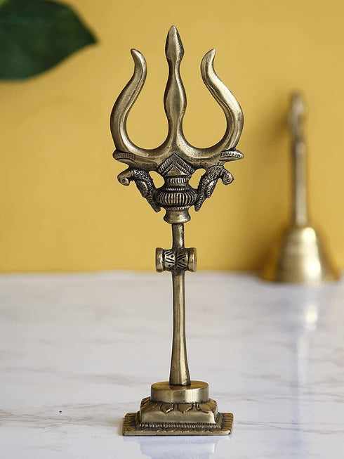Brass Trishul 0.07kg