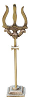 Brass Trishul 0.1kg