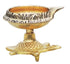 Brass Oil Lamp Deepak On Tortoise 0.045kg