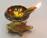 Brass Oil Lamp Deepak On Tortoise 0.045kg