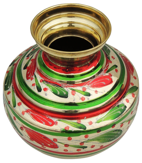 Brass Coloured Matka 1.08kg