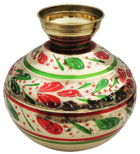 Brass Coloured Matka 1.68kg