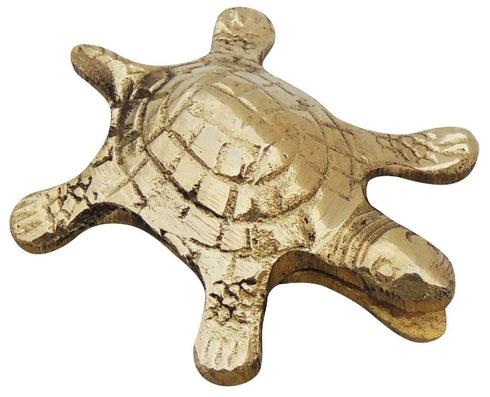 Brass Tortoise Statue Small 0.07kg