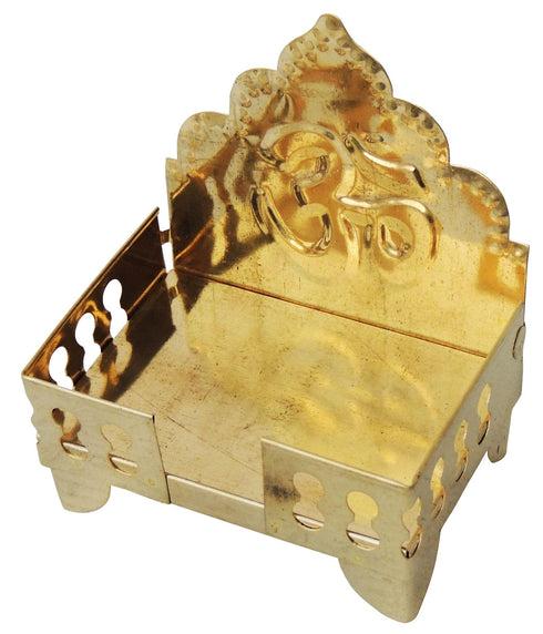 Brass Singhansan Sheet For God Idol 0.16kg