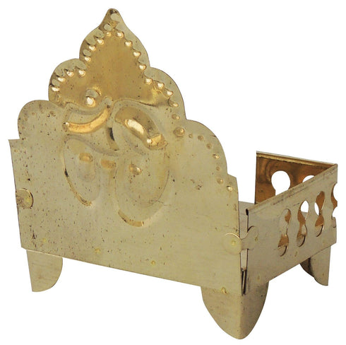 Brass Singhansan Sheet For God Idol 0.16kg