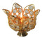Brass Oil Lamp Deepak With Crystal 0.15kg