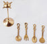 Brass Spoon Set Of 4 Pcs Miniature Toy 0.04Kg