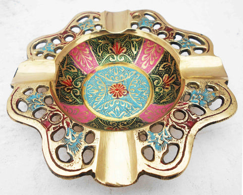 Brass Ashtray Ash Tray 0.18Kg