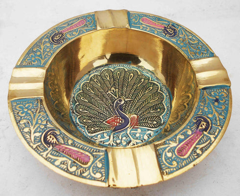 Brass Ashtray Ash Tray 0.12Kg