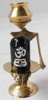 Brass Shiv Ling Black Stone 0.08Kg