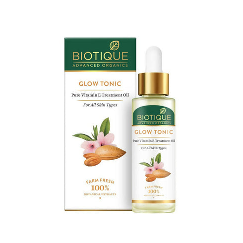 Biotique Advanced Organics Glow Tonic Pure Vitamin E Treatment Oil 30ml
