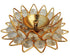 Brass Fancy Bowl Crystal Deepak 0.08Kg