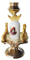 Brass Shivparivaar White Stone 0.13Kg