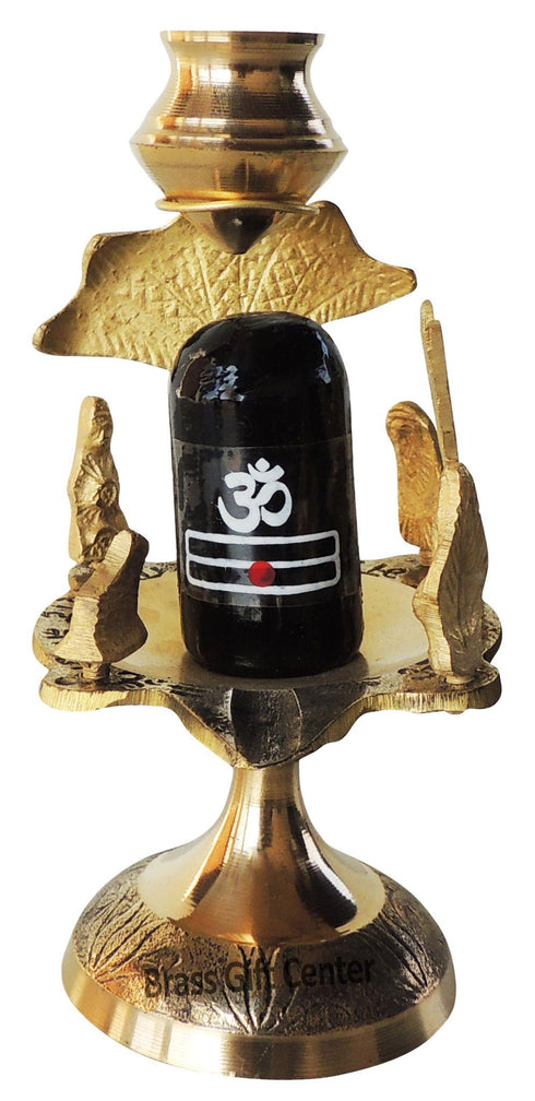 Brass Shivparivaar White Stone 0.26Kg