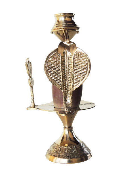 Brass Nav Dev Shiv Ling 0.15Kg