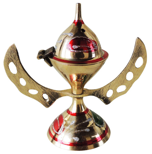 Brass Loban Dan Smoke Burner 0.04Kg