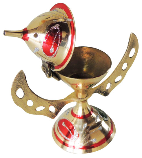 Brass Loban Dan Smoke Burner 0.04Kg