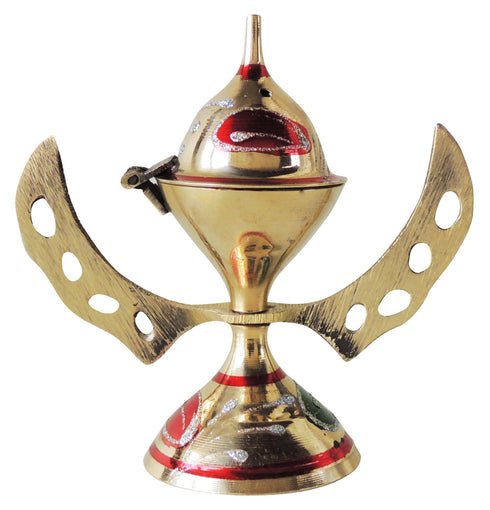 Brass Loban Dan Smoke Burner 0.04Kg