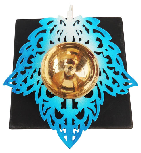 Brass and Iron Decorative Table Decor Diya 0.12Kg