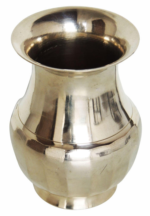Pure Brass Amkhora Lota 0.88Kg