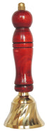 Brass Ghanti Bell With Wood Handle 0.1Kg