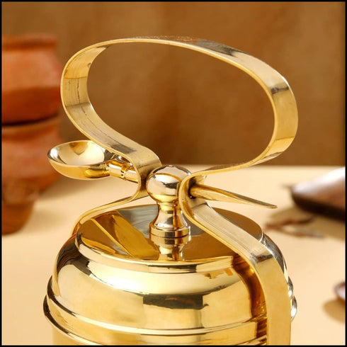 Brass Lunch Box Tiffin Box 1.5Kg