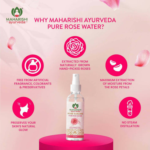 Maharishi Ayurveda Rose Sublime Pure Rose Water