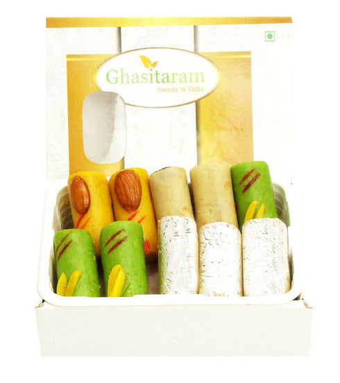 Ghasitaram Sugarfree Assorted Rolls Sweet Box